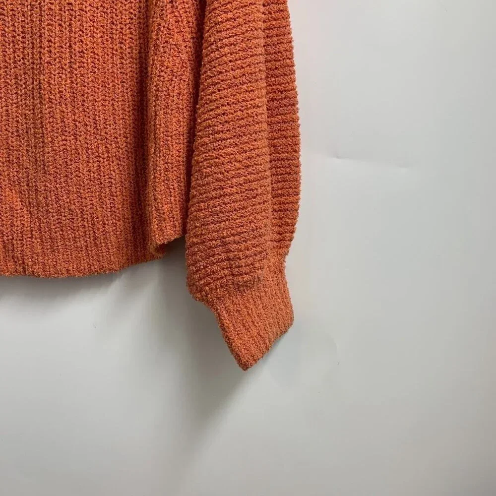 Free People Women's Edessa Off Shoulder Chunky‎ Island Passage Sweater SZ XS